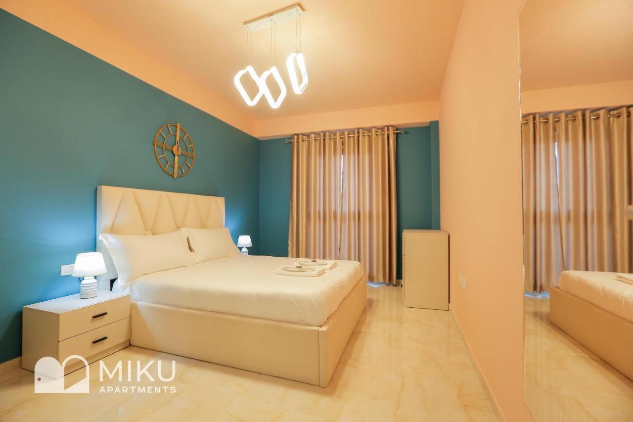 Miku Apartment - Vibrant 1Bd Apartment At Olympic Residence تيرانا المظهر الخارجي الصورة